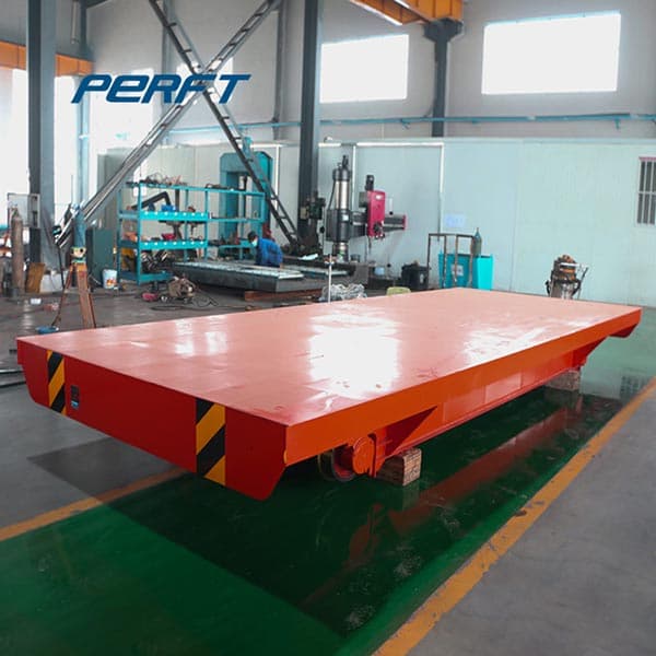 <h3>rail flat cart with pp guardrail 5 ton-Perfect Rail Transfer Car</h3>
